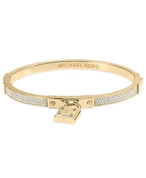 armband michael kors cristal padlock toggle|macy's michael kors bracelet.